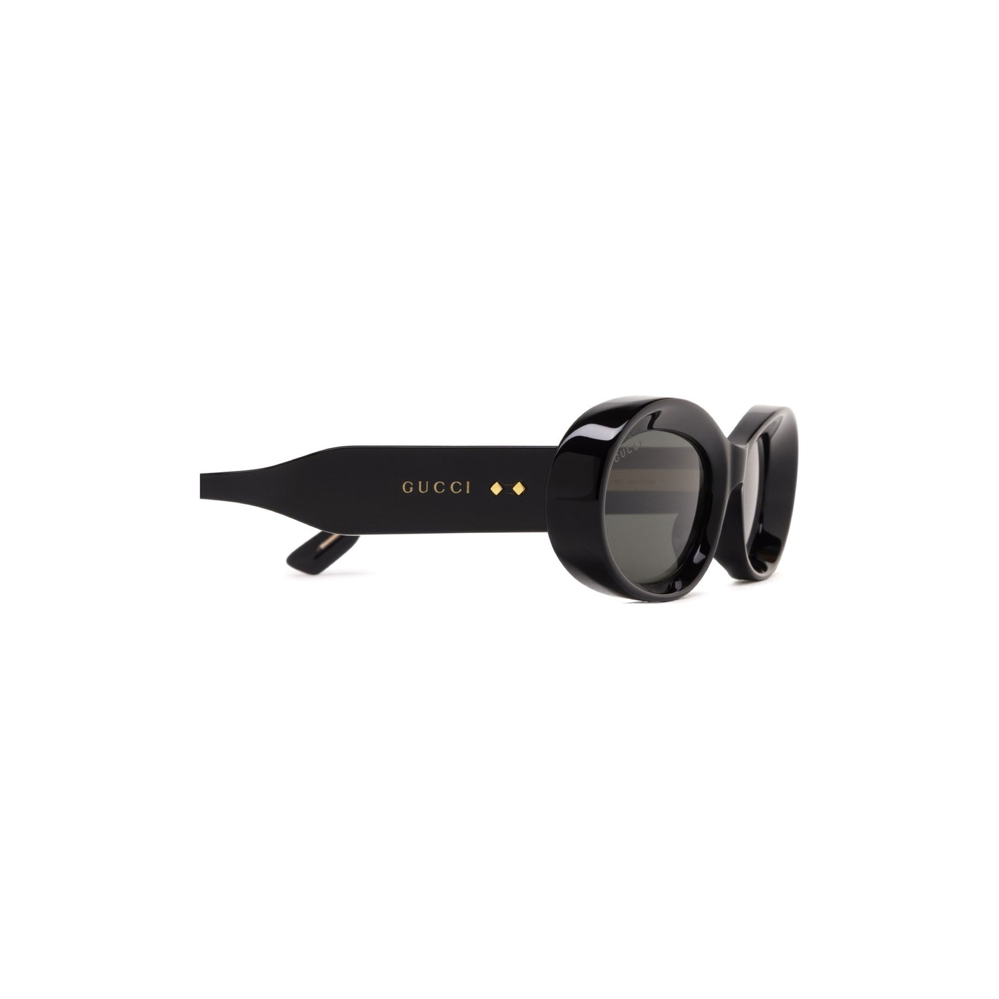 Oval Acetate Sunglasses