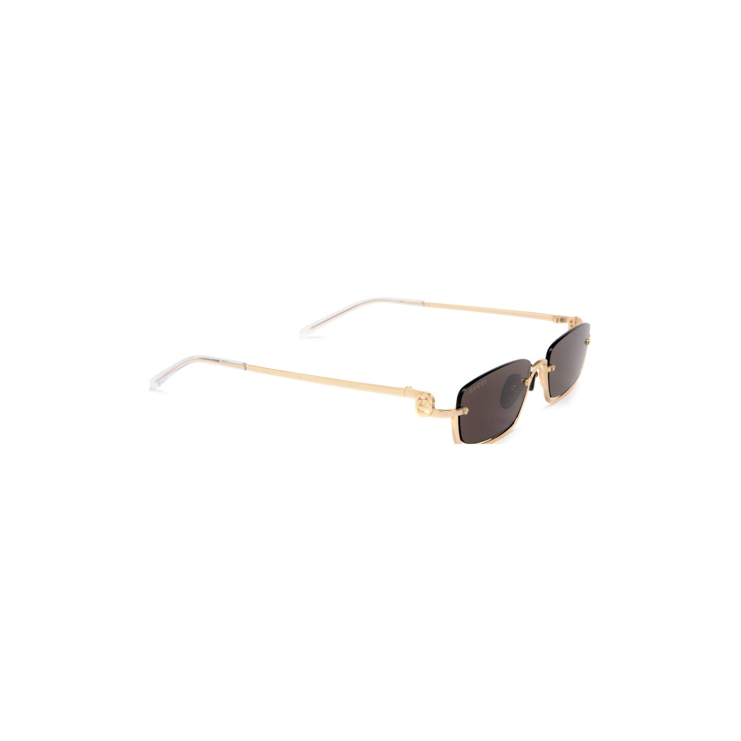Rectangular Metal Sunglasses