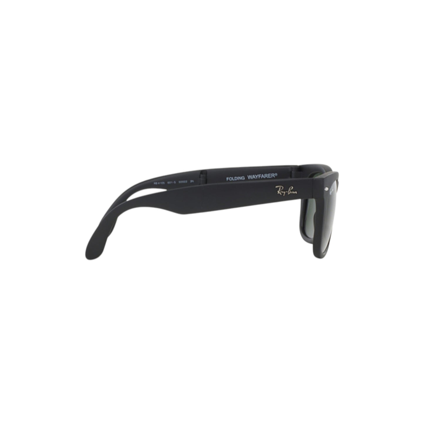 Óculos de Sol Folding Wayfarer Preto Mate - RB4105 601